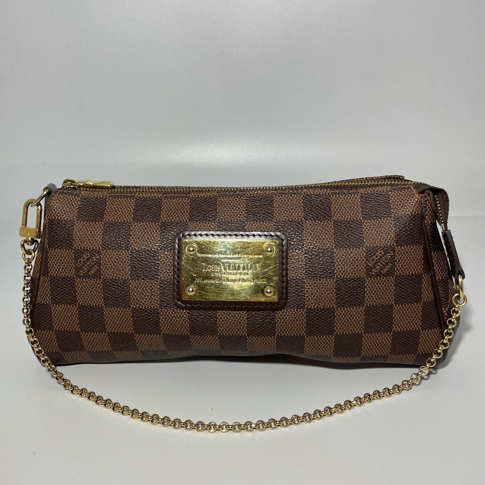 Damier Ebene Eva Clutch